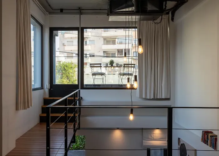 Apartment Cozy Loft With Balcony In *